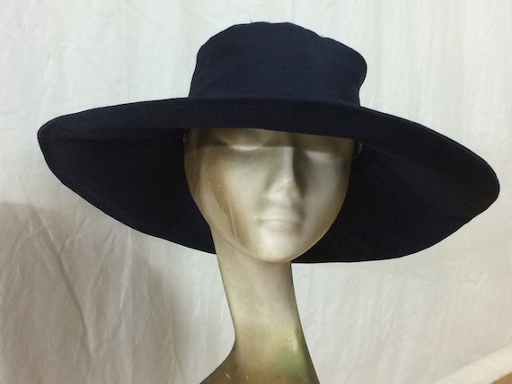 Mens wide best sale brim hat pattern
