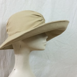 PDF Huge Brim Sewing Pattern + Tutorial - Women Summer Hat - Ponytail Cap - Digital Instant Download