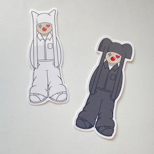 BTS Jung Hoseok/JHope Jack in the Box Stickers
