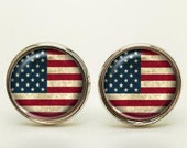 USA Flag Cufflinks, USA Flag Tie Clips, USA Flag Cuff Links, united states Flag Cufflinks, united states Flag Tie Clips,