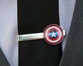 Superhero Tie Clips, Superhero Cufflinks, Superhero Tie Bars, Superhero Cuff Links, Comic Book Tie Clips, Comic Tie Clips