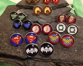Superhero Cufflinks, Superhero Tie Clips, Superhero Tie Bars, Superhero Cuff Links, Superhero Wedding, Superhero Jewelry