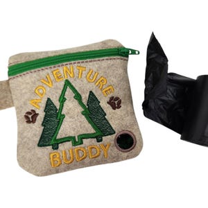 Poop bag holder, adventure buddy
