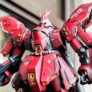 Painted Bandai MG 1/100 &quot;Sazabi Ver.Ka&quot;
