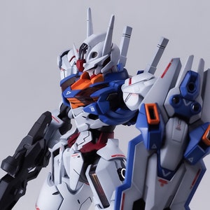 Painted Bandai HG 1/144 &quot;Gundam Aerial&quot;