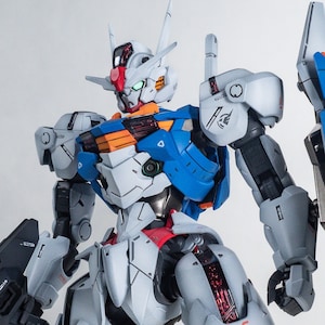 Painted Bandai Full Mechanics 1/100 &quot;Gundam Aerial&quot;