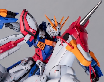 Painted Bandai RG Expansion Set for God Gundam (not