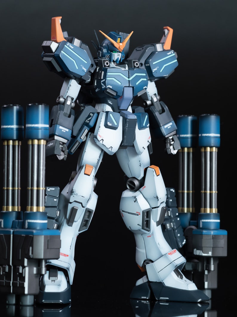 Painted Premium Bandai MG 1/100 Gundam Heavyarms Custom | Etsy
