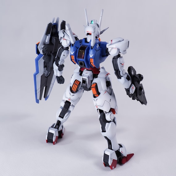 塗装済みバンダイHG 1/144「ガンダムエアリアル」 - Etsy 日本