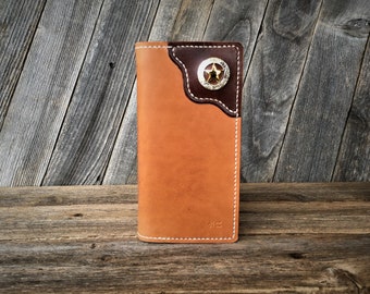 The "Amarillo", Men's Wallet, Roper Wallet, Wallets for Men, Leather Wallet