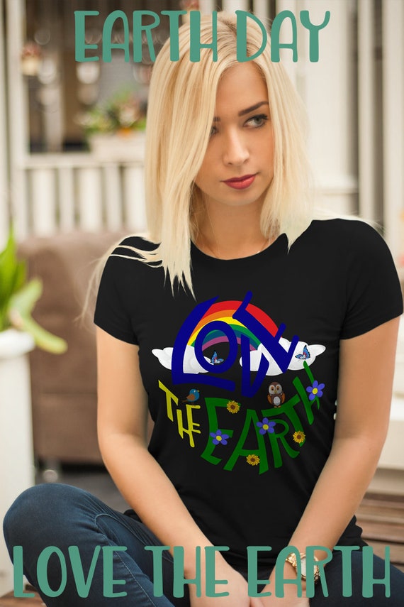 Cute Earthy Earth Day Hippie Women S Short Sleeve T Shirt Etsy