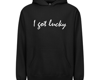 I GOT LUCKY - Herren Kapuzenpullover