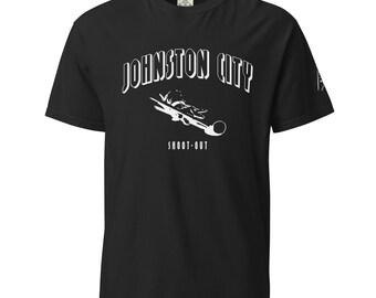 JOHNSTON CITY Shoot-Out Tee - Stückgefärbtes schweres T-Shirt