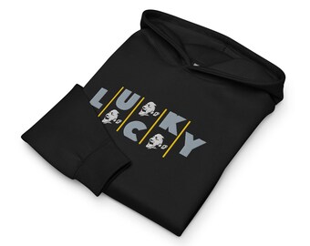 Efren Glücksspielautomat bestickt - Herren Kapuzenpullover
