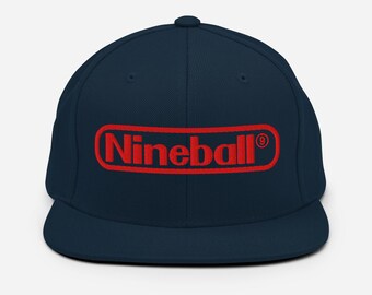 NINEBALL NES Style Billard - Snapback Mütze