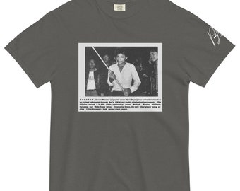 CESAR MORALES Vintage Hustler Garment-dyed heavyweight t-shirt