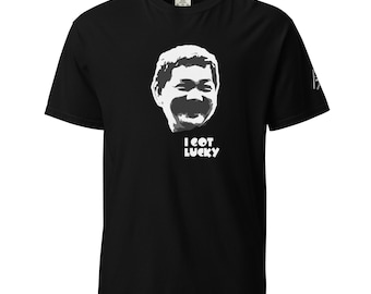 I Got Lucky Efren - Stückgefärbtes schweres T-Shirt