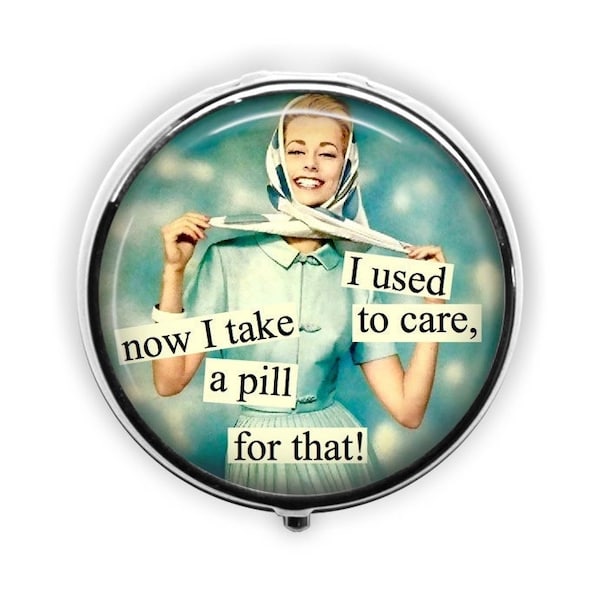 Funny Pill Box Etsy