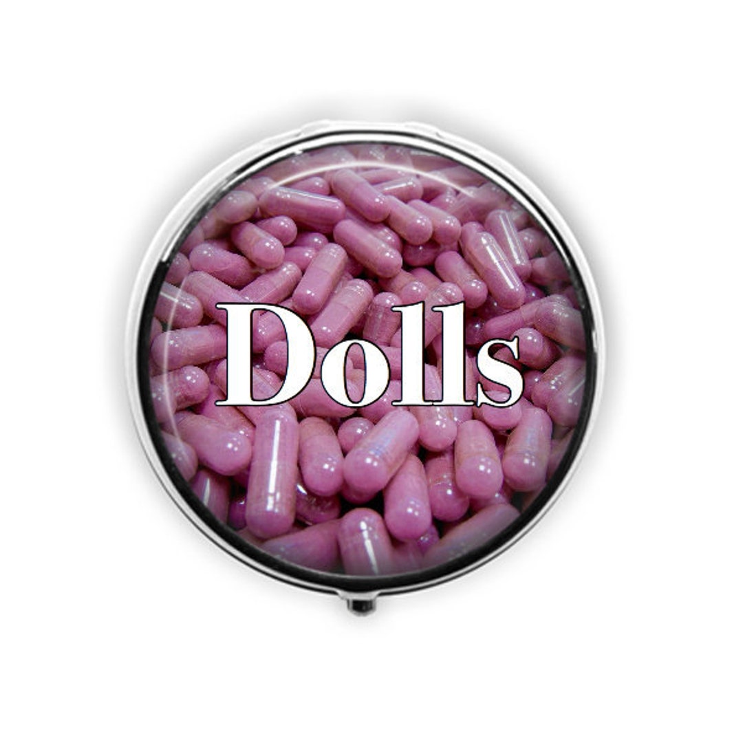 Pill Box for Purse Valley of the Dolls Pill Case Medicine Etsy