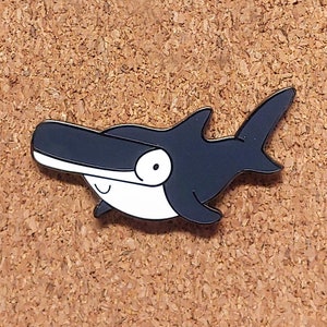 Little Hammerhead Shark Enamel Pin
