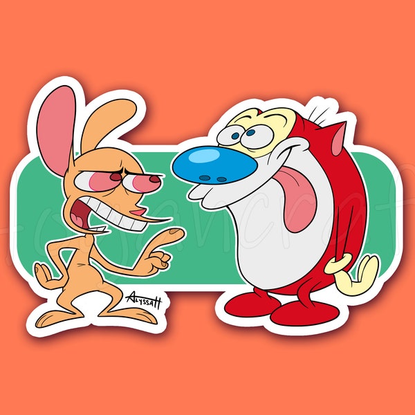 Ren and Stimpy Etsy