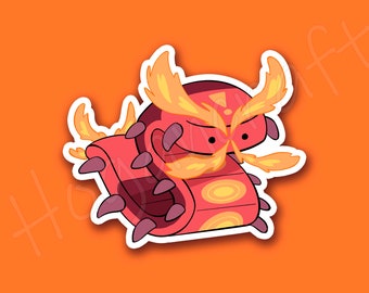 Little Centiskorch Vinyl Sticker