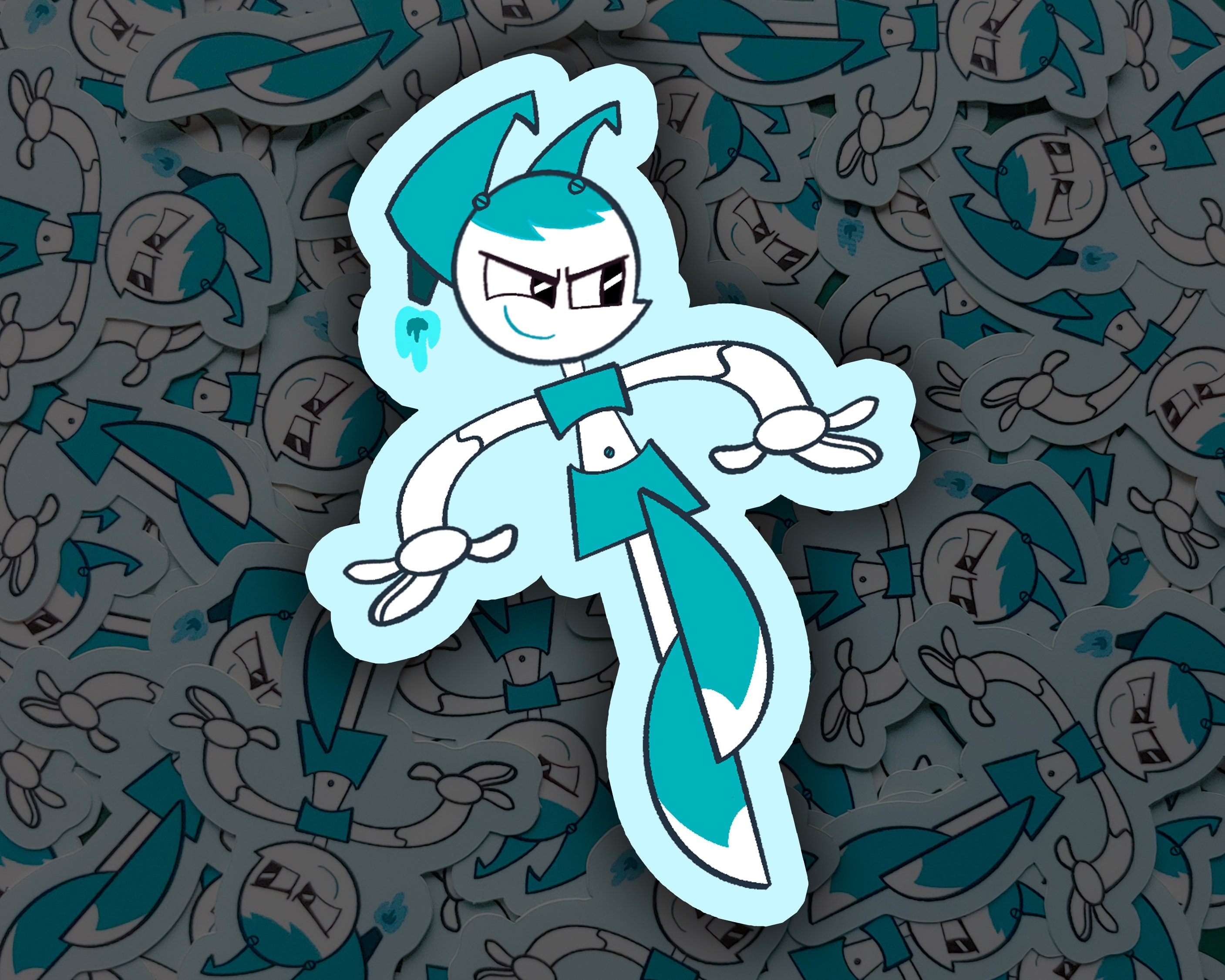 Jenny Wakeman XJ9 - My Life Is Teenage Robot - Sticker