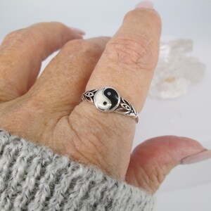Etsy yin yang ring cheap