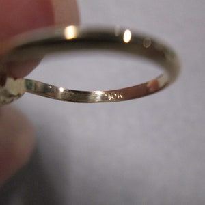 Solid 10kt. Gold Cultured PEARL Ring>Vintage Cultured Pearl Rings,Solid 10kt.Real gold ring,Pearls,Pearl Ring,10kt.Gold Ring,Gift for Her bild 6