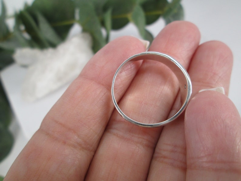 Sterling Silver Mountain Lover Ring>925 Outdoor Lover Ring, Sterling Trees & Sun Ring,Mountain Peek Ring, Silver Forest Ring,925 Hiker ring bild 5