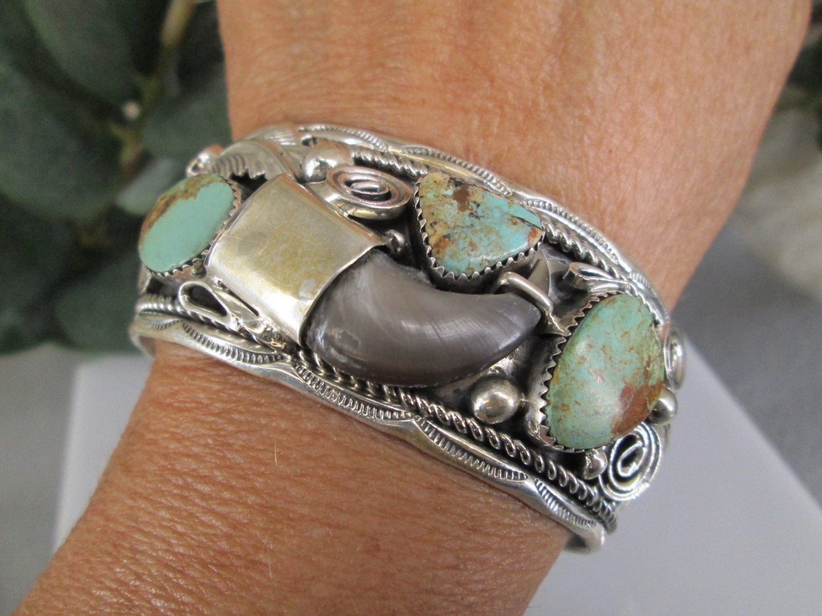 Rob Kelley Vintage Native American Navajo Royston Turquoise Sterling Silver Bolo Rob Kelley Vintage Native American Navajo Royston Turquoise Sterling Silver Bolo