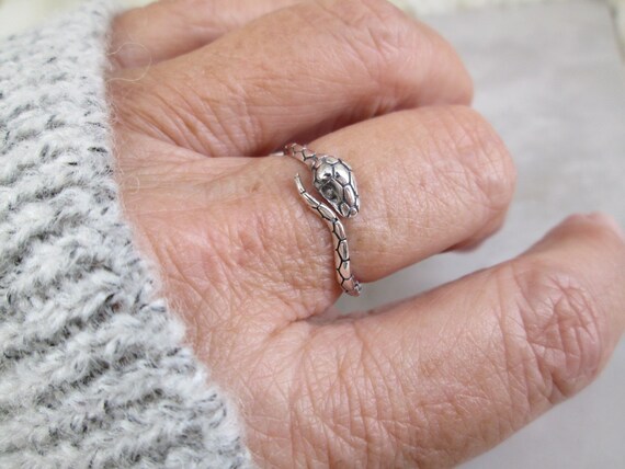 Magical Snake 925 Sterling Silver Ring