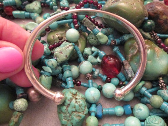 Solid STERLING Silver Engravable Cuff Bracelet>92… - image 9