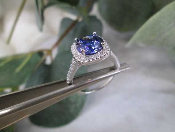 Simulated tanzanite ring deals