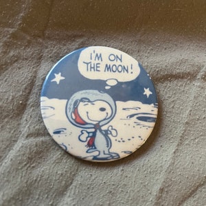 Space Snoopy Button