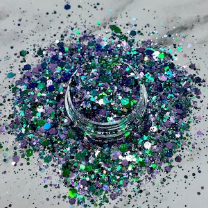 WICKED Custom Mix Chunky Glitter / Body Glitter / Nail art, Glitter for Tumblers, Resin, Craft Glitter