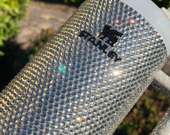 Bling Rhinestone Stanley Tumbler / Custom Stanley / 40oz Stanley Tumbler / Personalized Tumbler