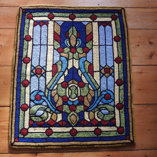 Antique Stained Glass Window Etsy