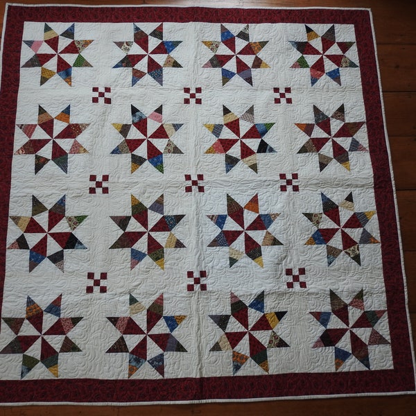 Texas Star Quilt Pattern Etsy