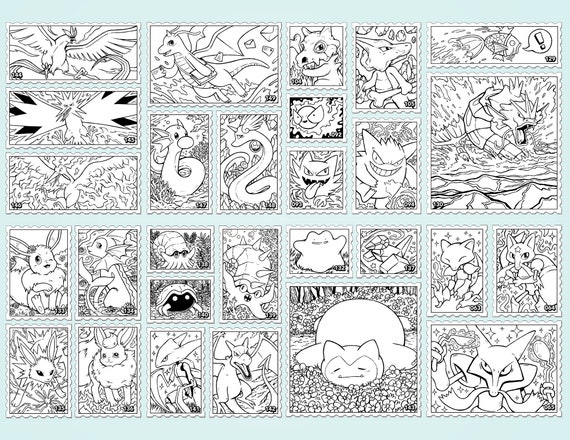 Coloriage Pokemon : Découvrez des dessins à imprimer Pokemon pour des  heures de divertissement - Support - Feed Genie - Extensions 