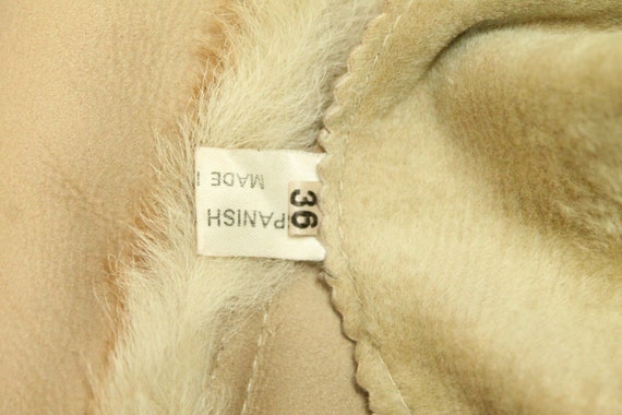 LUXURIOUS Made in Spain Genuine Shearling Lamb Sk… - image 10