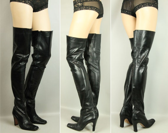 jean gaborit thigh high boots