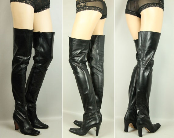 jean gaborit thigh boots