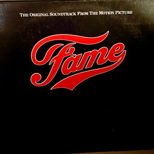 Fame The Original Motion Picture Soundtrack Vinyl Record