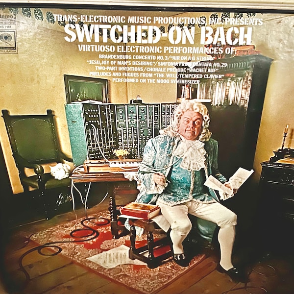 Wendy Carlos Switched-On Bach Vinyl LP Record Album Columbia Masterworks RARE ED