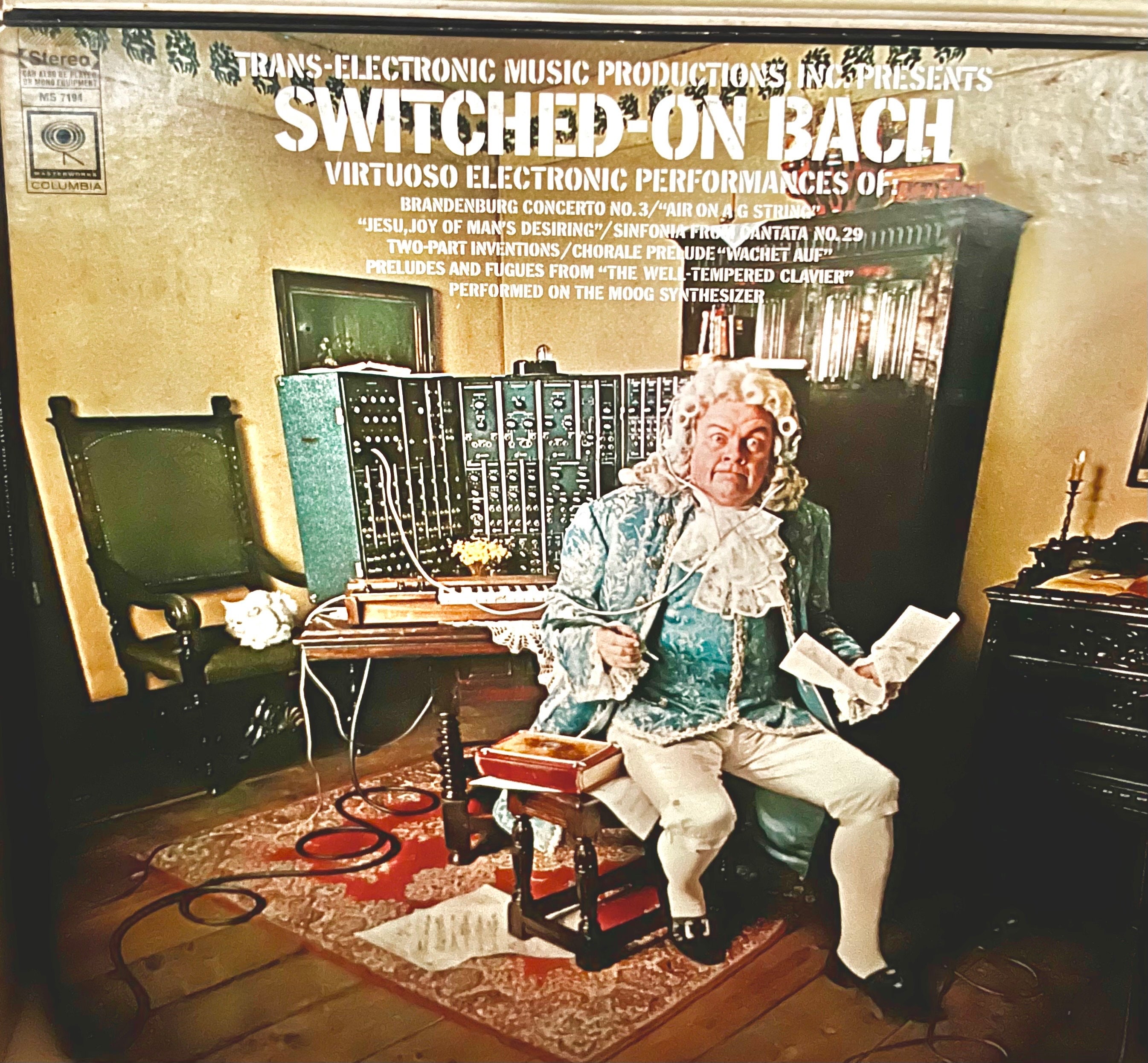 SWITCHED-ON BACH レコード Walter Carlos – Switched-On Bach – Vinyl (Pitman Pressing