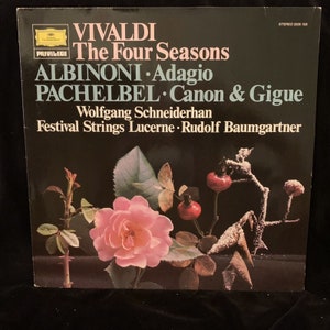 Wolfgang Schneiderhan Violin - Vivaldi Four Seasons, Pachelbel Albinoni Dg St LP