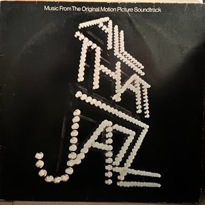 All That Jazz Vintage Motion Picture Soundtrack LP Casablanca Records
