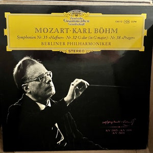 Deutsche Grammophon Gesellshaft Mozart - Karl Bohm Symphonien Nr.40 g-moll VINYL