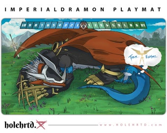 Digimon TCG Imperialdramon Playmat